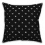 Cute Little Hearts in Black Pillow