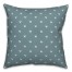 Cute Little Hearts in Blue Pillow