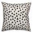 Triangles in Black Pillow