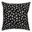 Triangles in Black Pillow