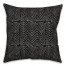 Chevron in Black Pillow