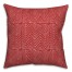 Chevron in Red Pillow