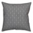 Infinite Arrows in Gray Pillow