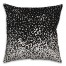 Ombre Dots in Black Pillow