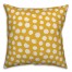 Dots in Yellow Pillow