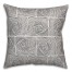 Square Roses in Gray Pillow
