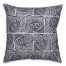 Square Roses in Blue Pillow