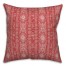 Tribal in Red Pillow