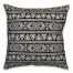 Tribal Sketches in Black Pillow