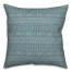 Weird Alien Language in Blue Pillow