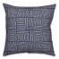 Swirl Squares in Blue Pillow