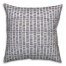 Tally Horizontal Lines in Blue Pillow