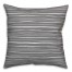 Wavy Lines in Gray Pillow