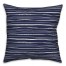 Wavy Lines in Blue Pillow