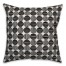 Circles in Black Pillow