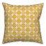 Circles in Yellow Pillow