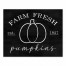 Farm Fresh Pumpkins 8x10 Tabletop Canvas