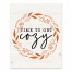 Time to Get Cozy 8x10 Tabletop Canvas
