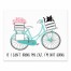 If I Can't Bring My Cat Bike 8x10 Tabletop Canvas
