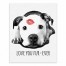 Love You Fur Ever 8x10 Tabletop Canvas