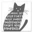 Curious Cat 12x12 Canvas Wall Art