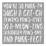 You're so Purr-fect 12x12 Canvas Wall Art