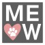 Meow 12x12 Canvas Wall Art