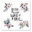 Love is the Wag of a Tail 12x12 Canvas Wall Art