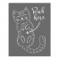 Cat Belly Rub 11x14 Canvas Wall Art