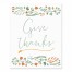 Give Thanks 8x10 Tabletop Canvas
