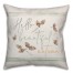 Hello Beautiful Autumn 18x18 Spun Poly Pillow