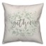 Gather Floral Wreath 18x18 Spun Poly Pillow
