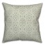 Sage Tile Print 18x18 Spun Poly Pillow