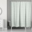 Sage Buffalo Check  71x74 Shower Curtain