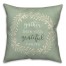 Gather Here with Grateful Hearts 18x18 Spun Poly Pillow