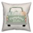 Pumpkin Truck 18x18 Spun Poly Pillow