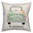 Pumpkin Truck Personalized 18x18 Personalized Spun Poly Pillow