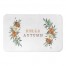 Hello Autumn Fall Floral 34x21 Bath Mat