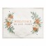 Welcome Fall Floral 18x14 Poly Twill Placemat