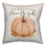 But Most of All I Love the Fall Boho Pumpkin Pillow
