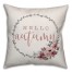 Hello Autumn Boho Wreath Pillow