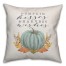 Pumpkin Kisses & Harvest Wishes Pillow
