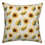 Sunflower Pattern Pillow