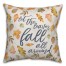 Let the leaves fall all around Pillow