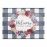Welcome to our Home 18x14 Poly Twill Placemat