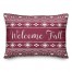 Welcome Fall 14x20 Spun Poly Pillow Cover