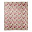 Floral Pattern 50x60 Coral Fleece Blanket