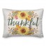 Thankful Sunflowers 14x20 Spun Poly Pillow Cover