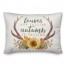 Leaves are falling Autumn is calling 14x20 Spun Poly Pillow Cover