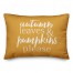 Autumn Leaves & Pumpkins Please Pillow